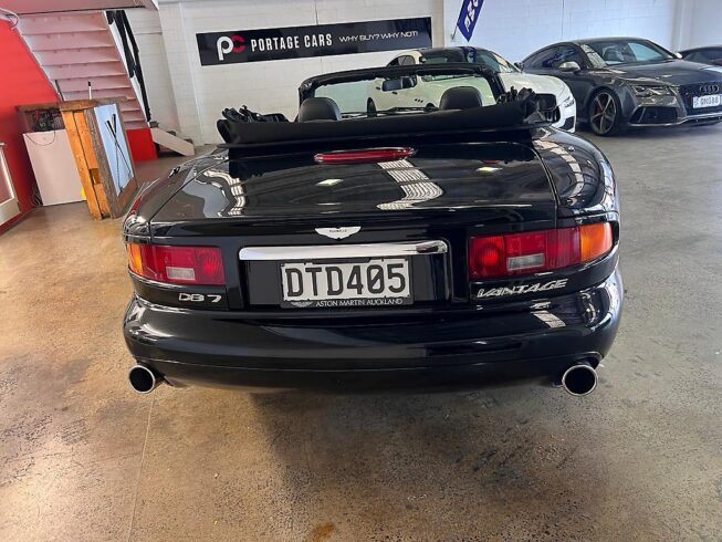 2002 Aston Martin Db7 VANTAGE CABRIO BLACK image 223609