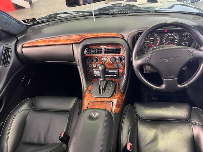 2002 Aston Martin Db7 VANTAGE CABRIO BLACK image 223607