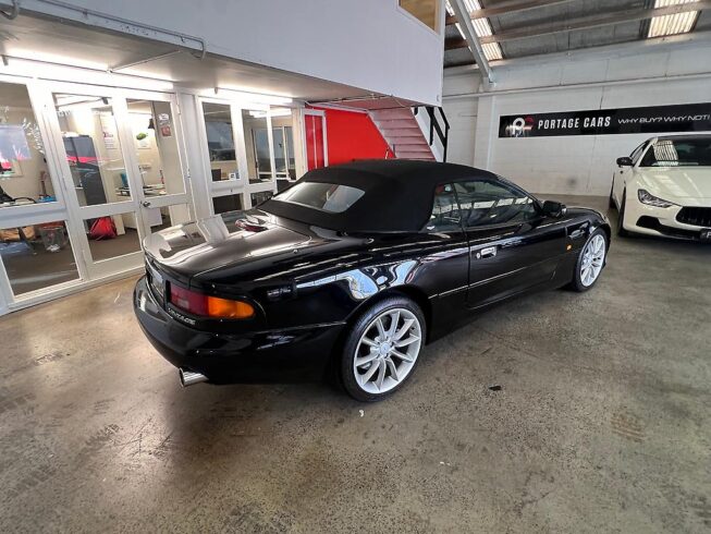 2002 Aston Martin Db7 VANTAGE CABRIO BLACK image 223601