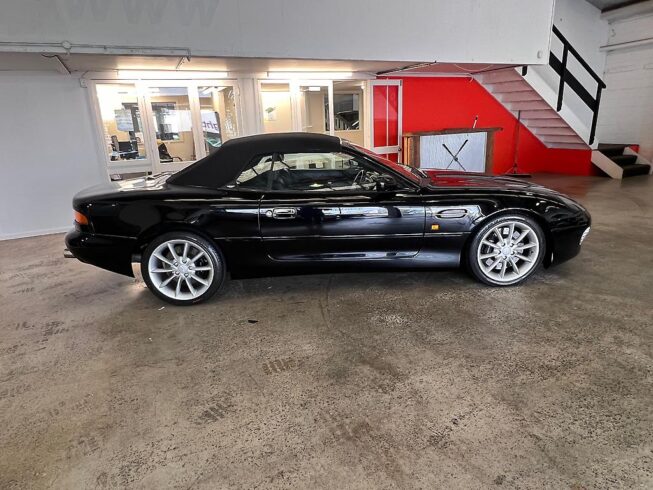 2002 Aston Martin Db7 VANTAGE CABRIO BLACK image 223604