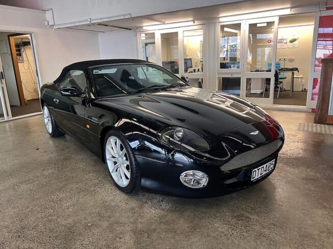 2002 Aston Martin Db7 VANTAGE CABRIO BLACK image 223598