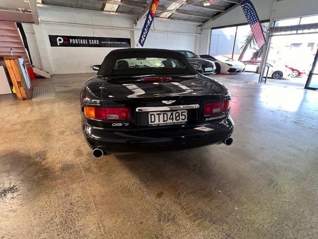 2002 Aston Martin Db7 VANTAGE CABRIO BLACK image 223602