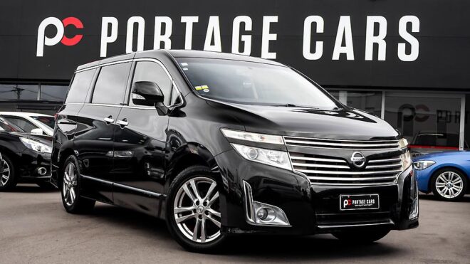 2012 Nissan Elgrand Highway Star, Reverse camera 7 seater image 311090