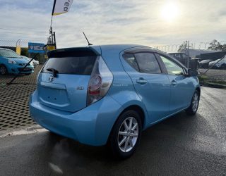 2012 Toyota Aqua S Model, Push Start, Low Kms image 292106