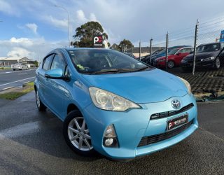 2012 Toyota Aqua S Model, Push Start, Low Kms image 292103