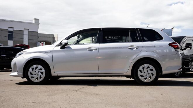 2017 Toyota Corolla Fielder Hybrid G Model, Push Start, Cruise Control image 309083