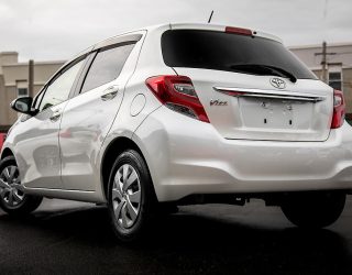2014 Toyota Vitz F Model, Push Start, I stop Low KMs image 296046