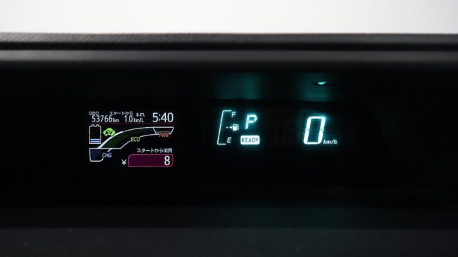 2012 Toyota Aqua G Model Push Start and Reversing Camera image 314837