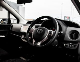 2014 Toyota Vitz F Model, Push Start, I stop Low KMs image 296054