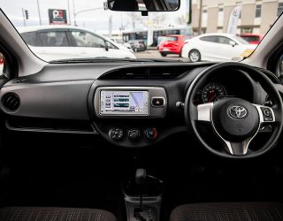 2014 Toyota Vitz F Model, Push Start, I stop Low KMs image 296049