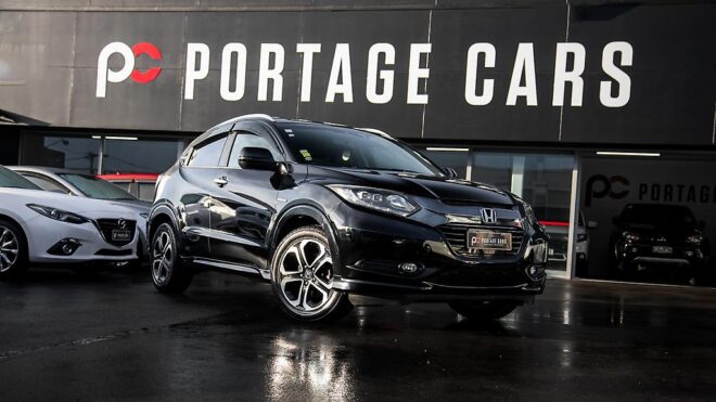 2014 Honda Vezel Hybrid Z  ,Half Leather, Cruise control image 300145