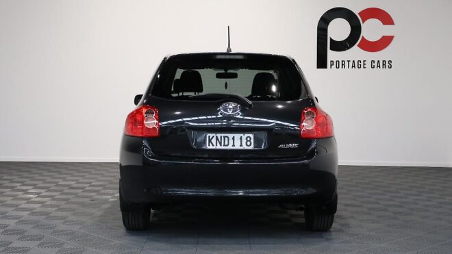 2007 Toyota Auris Push Start, NZ Radio, Reverse Camera image 308153