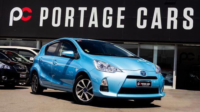2014 Toyota Aqua S model Hybrid, Push Start, Low KMS image 309182