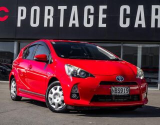 2012 Toyota Aqua G Model/ Push Start/ Reverse Camera/ Alloy Wheels/ Hybrid image 320194