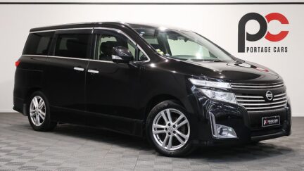 2013 Nissan Elgrand 250 Highway Star Black Leather image 335828