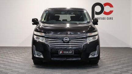 2013 Nissan Elgrand 250 Highway Star Black Leather image 335829