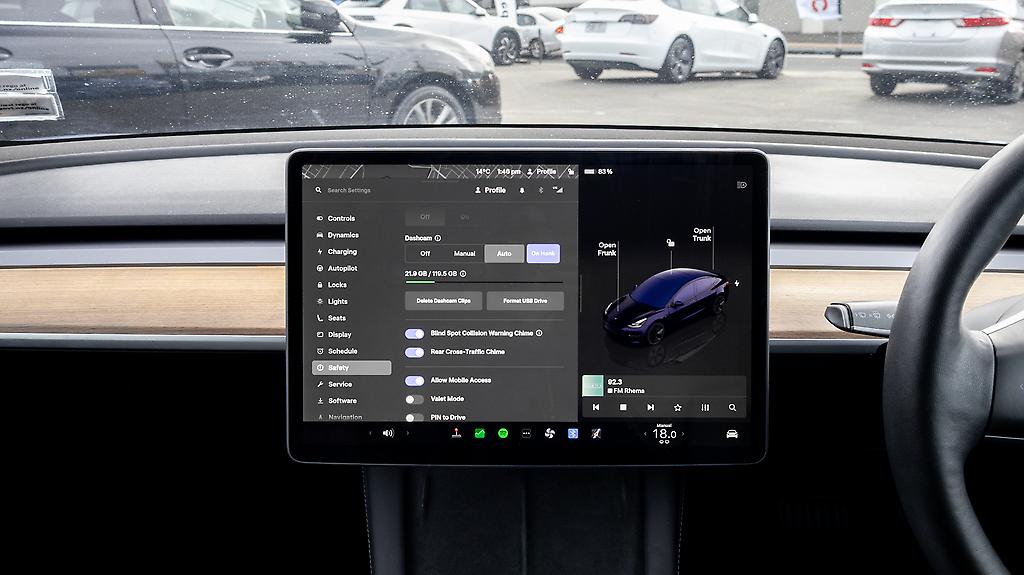 2022 Tesla Model 3 REAR WHEEL DRIVE 60K NZ NEW image 334489