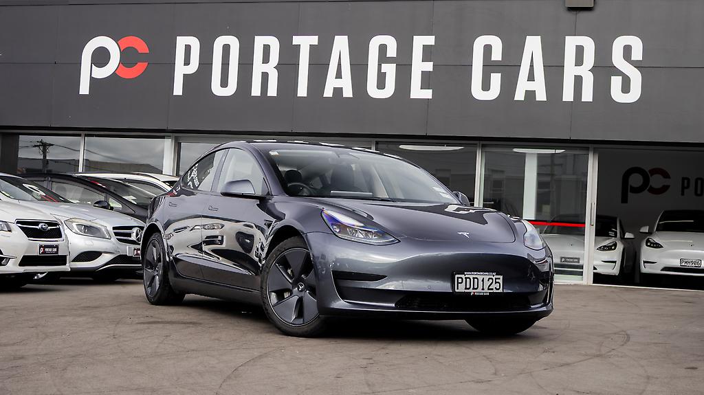 2022 Tesla Model 3 REAR WHEEL DRIVE 60K NZ NEW EV CAR image 334454