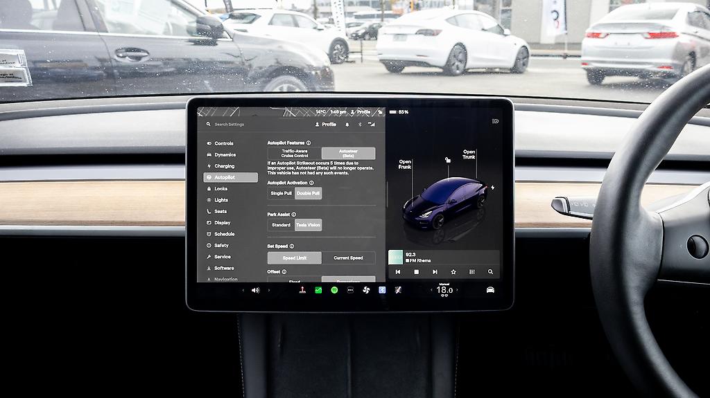 2022 Tesla Model 3 REAR WHEEL DRIVE 60K NZ NEW image 334511