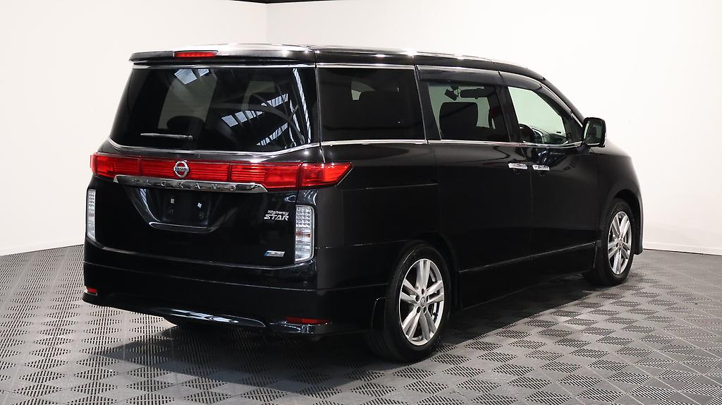 2013 Nissan Elgrand 250 Highway Star Black Leather image 335832