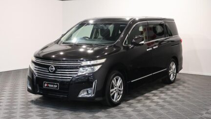 2013 Nissan Elgrand 250 Highway Star Black Leather image 335830
