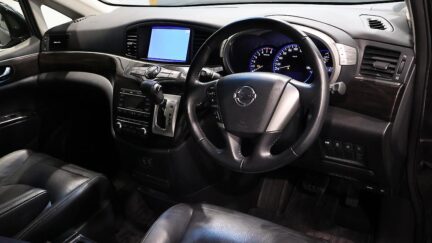 2013 Nissan Elgrand 250 Highway Star Black Leather image 335841