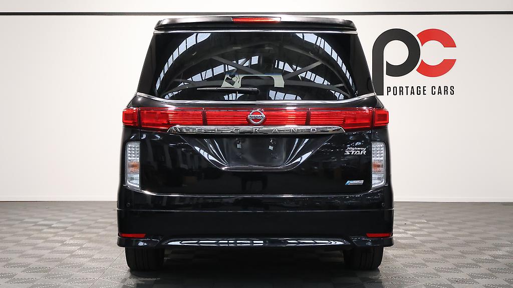 2013 Nissan Elgrand 250 Highway Star Black Leather image 335833