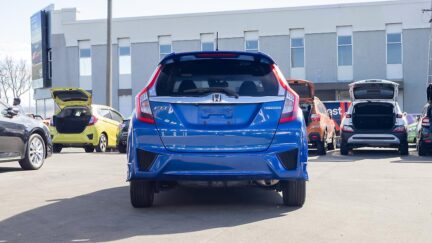 2016 Honda Fit F spec hybrid 7AT Push start image 351159