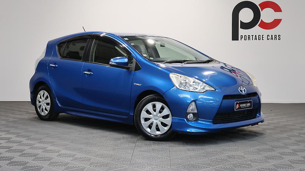 2012 Toyota Aqua G MODEL + PUSH START + STEERING WHEEL CONTROLS image 361874